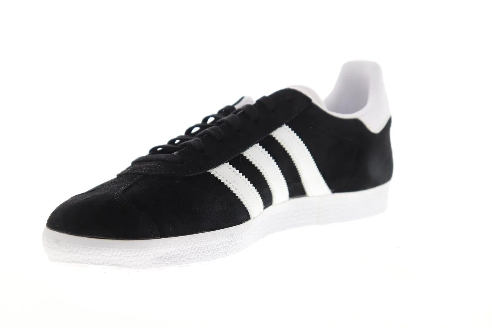 Adidas Gazelle Foundation BB5476 Mens Black Suede Lifestyle Sneakers Shoes