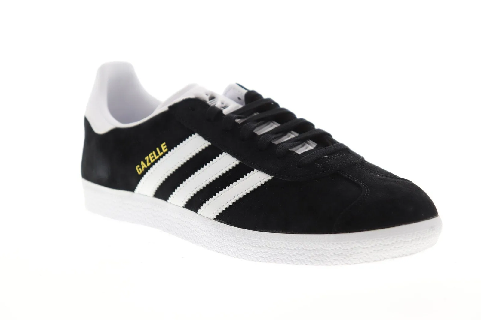 Adidas Gazelle Foundation BB5476 Mens Black Suede Lifestyle Sneakers Shoes