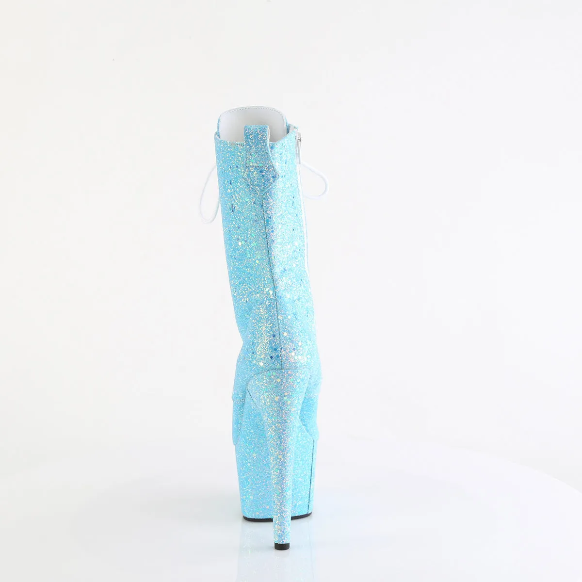 ADORE-1040IG Pleaser Baby Blue Glitter Sexy Platform Shoes (Pole Dancing Heels)