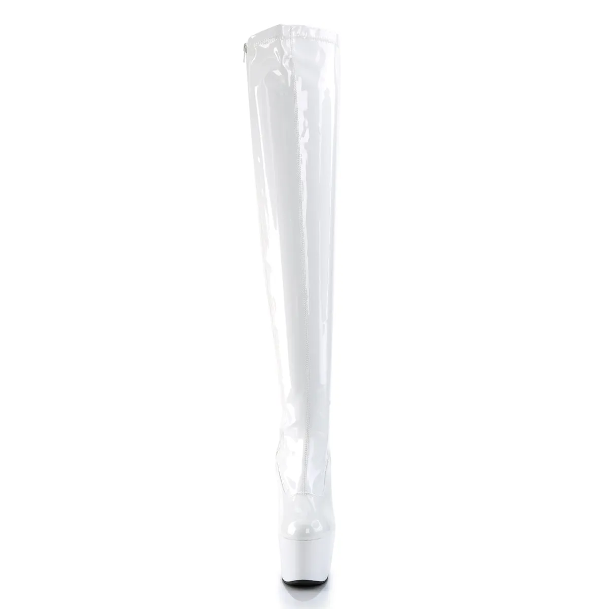 ADORE-3000 Pleaser White Sexy Platform Shoes (Pole Dancing Heels)