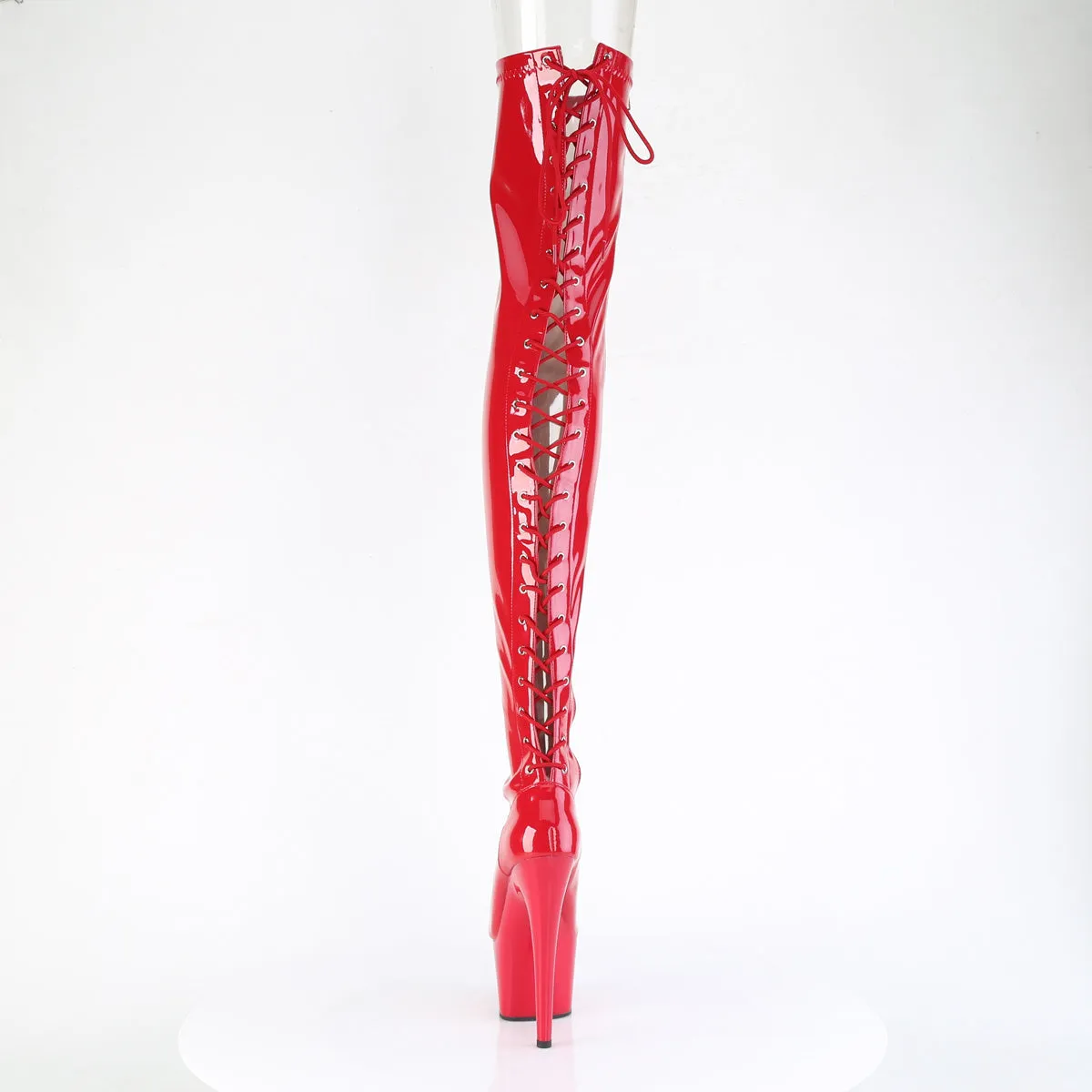 ADORE-3850 Pleaser Red Sexy Platform Shoes (Pole Dancing Heels)
