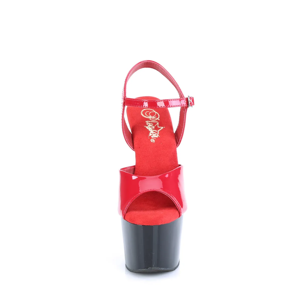 ADORE-709 Pleaser Red Patent Sexy Platform Shoes (Pole Dancing Heels)