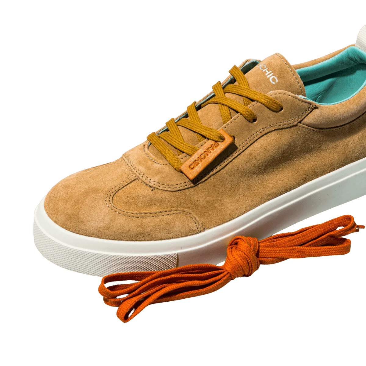 Allacciata Pànchic P08 Suede Biscuit - Burnt Orange