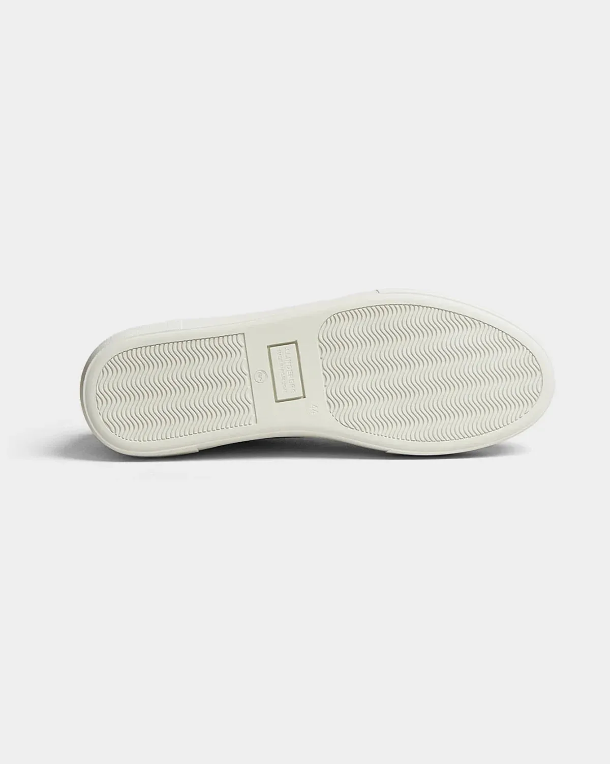 Art Signature Leather Sneaker - Light Grey