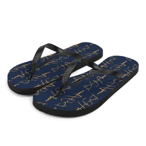 Be Ye AWARE's Classics Unisex Flip-Flops