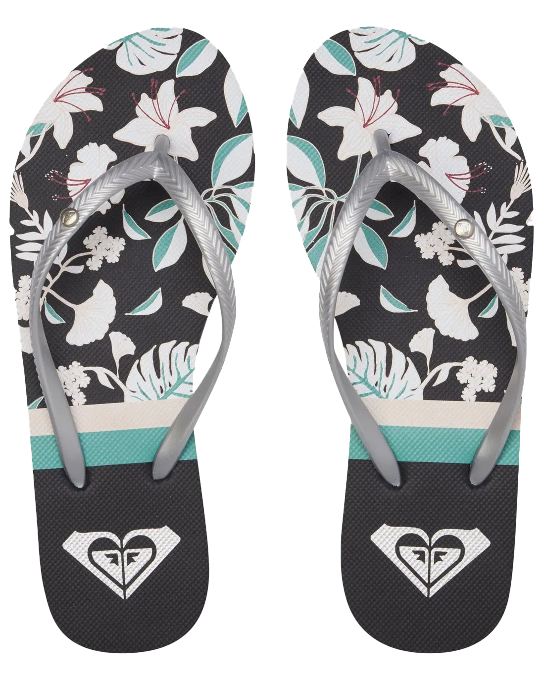 Bermuda Flip Flop in Black & Blue
