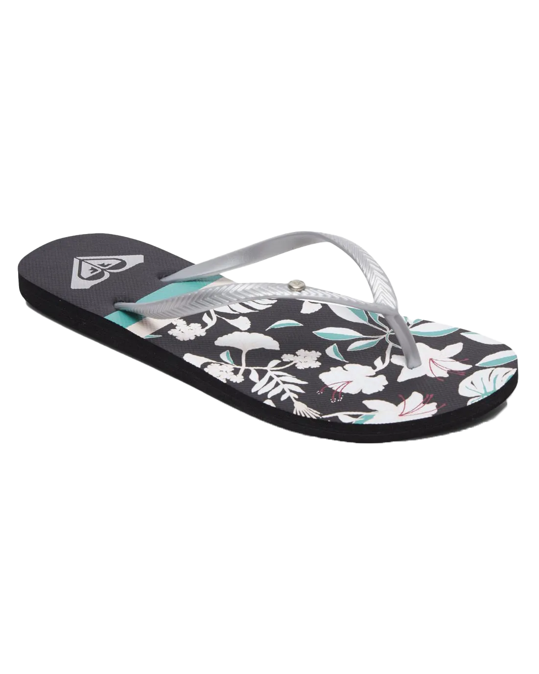 Bermuda Flip Flop in Black & Blue
