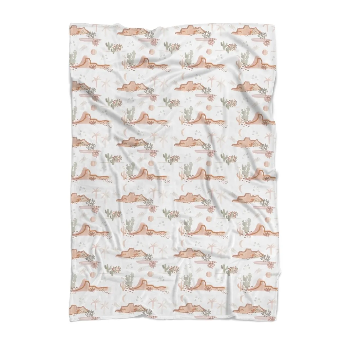 Boho Desert Minky Blanket