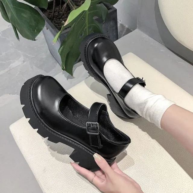 Chunky Mary Janes Shoes