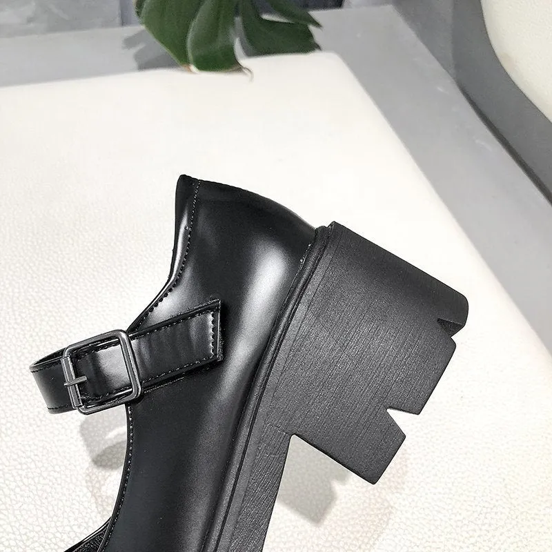 Chunky Mary Janes Shoes
