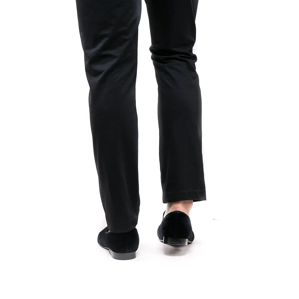 CLEARANCE / Exclusive Men Skull Buckle Rock Style Velvet Loafers / Rock and Roll outfit