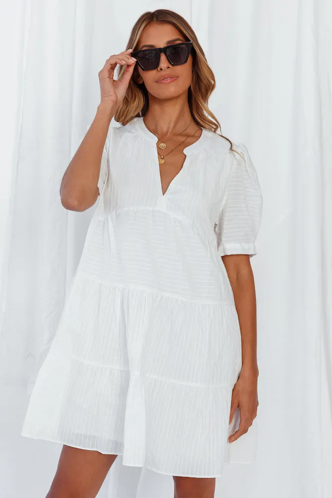 Desert Roadtrip Dress White