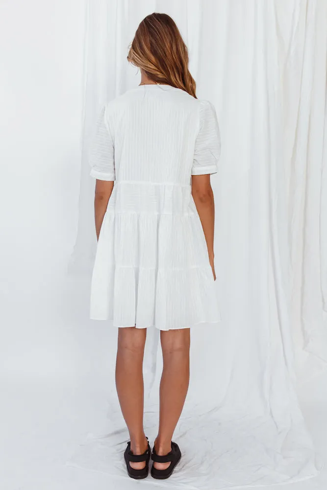 Desert Roadtrip Dress White