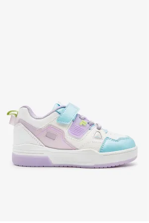 Fila Infants Em Lights Sneaker White/violet _ 183007 _ White