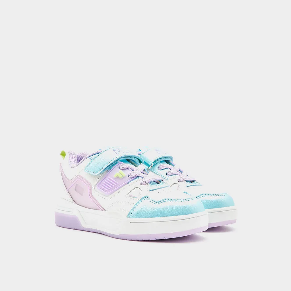 Fila Infants Em Lights Sneaker White/violet _ 183007 _ White