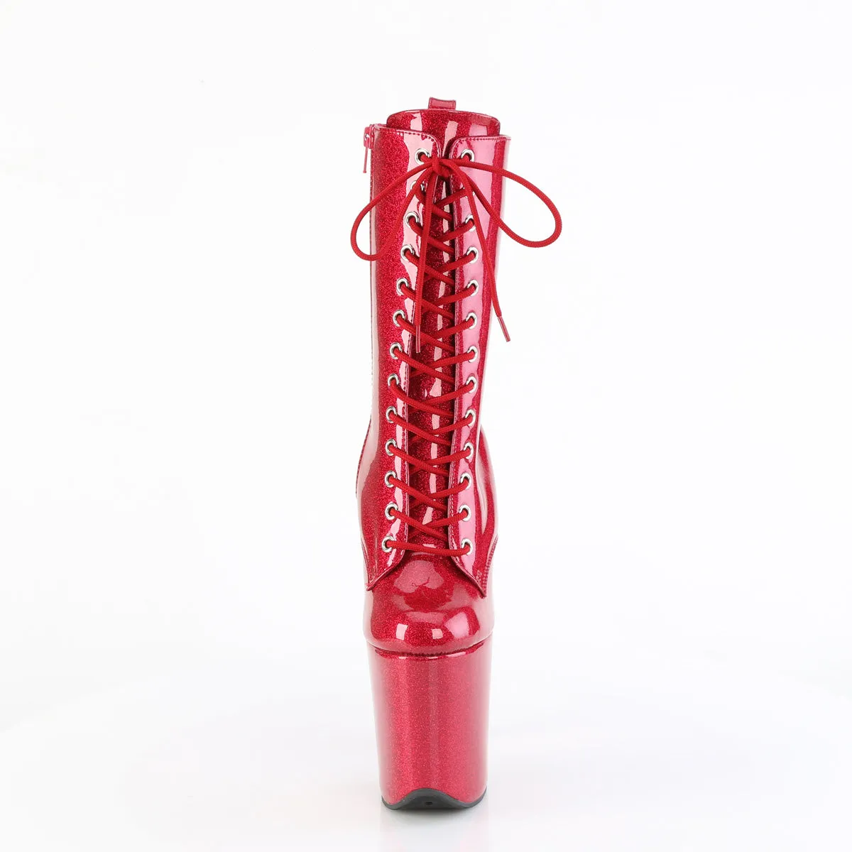 FLAMINGO-1040GP Pleaser Fuchsia Glitter Sexy Platform Shoes (Pole Dancing Heels)