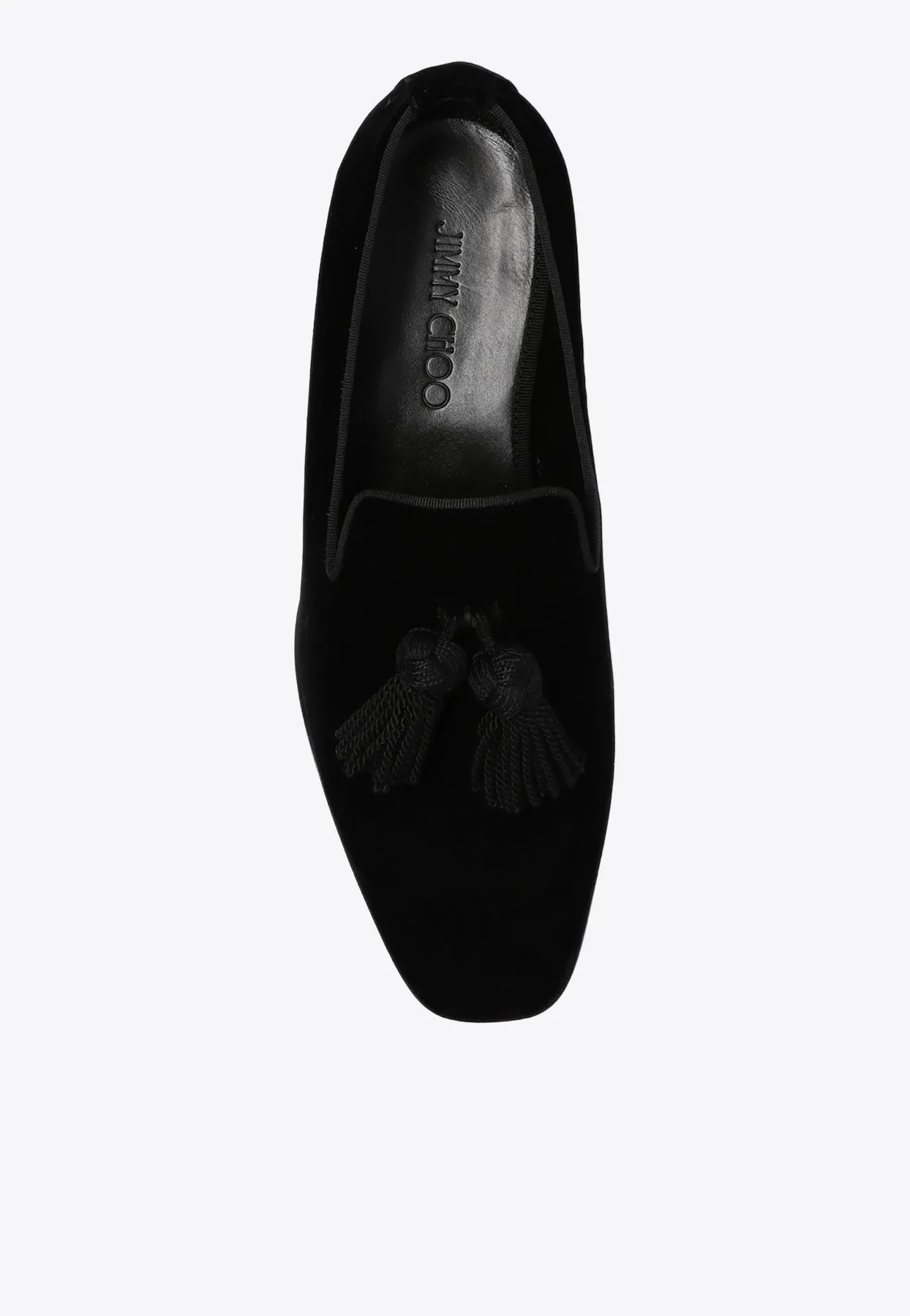 Foxley Tassel-Detail Velvet Loafers