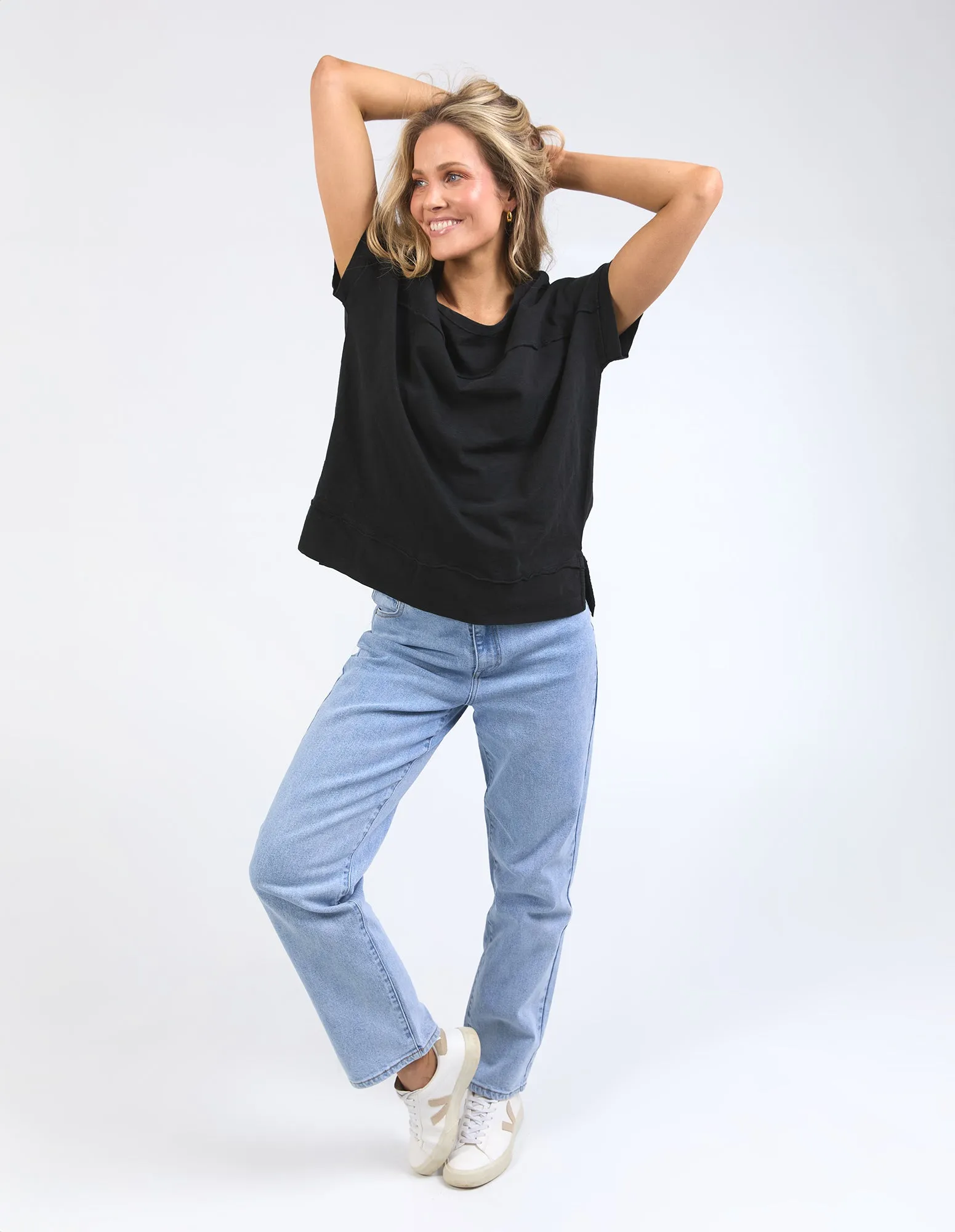 Foxwood Allison Tee - Black