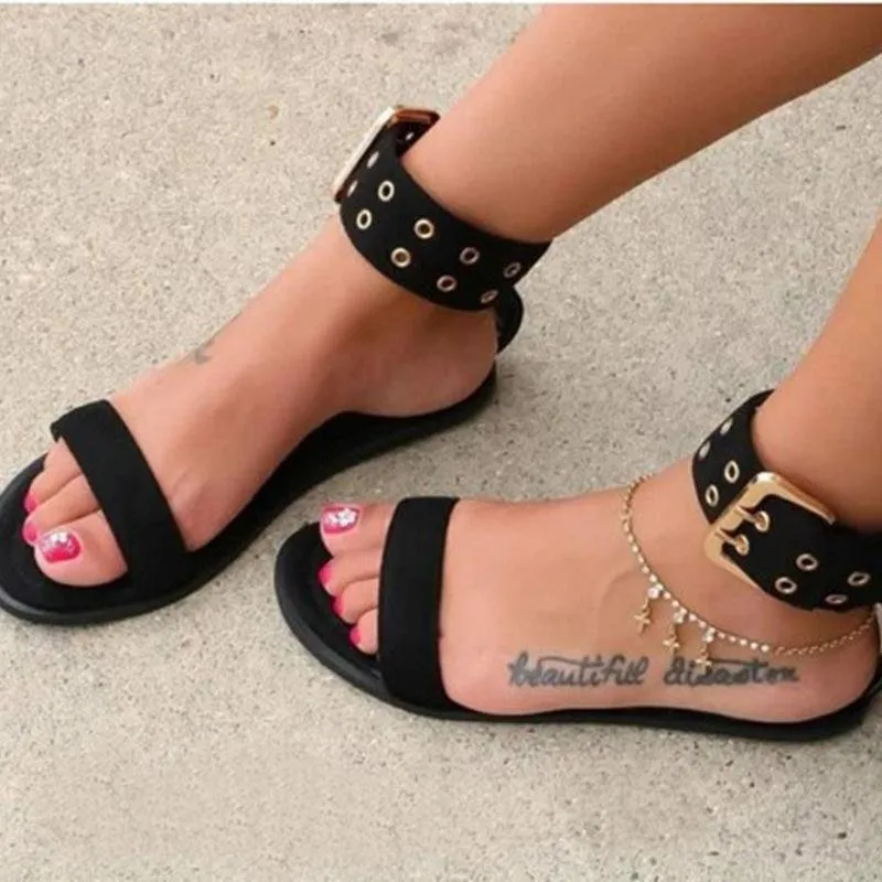Gladiator Style Jelly Sole Sandals