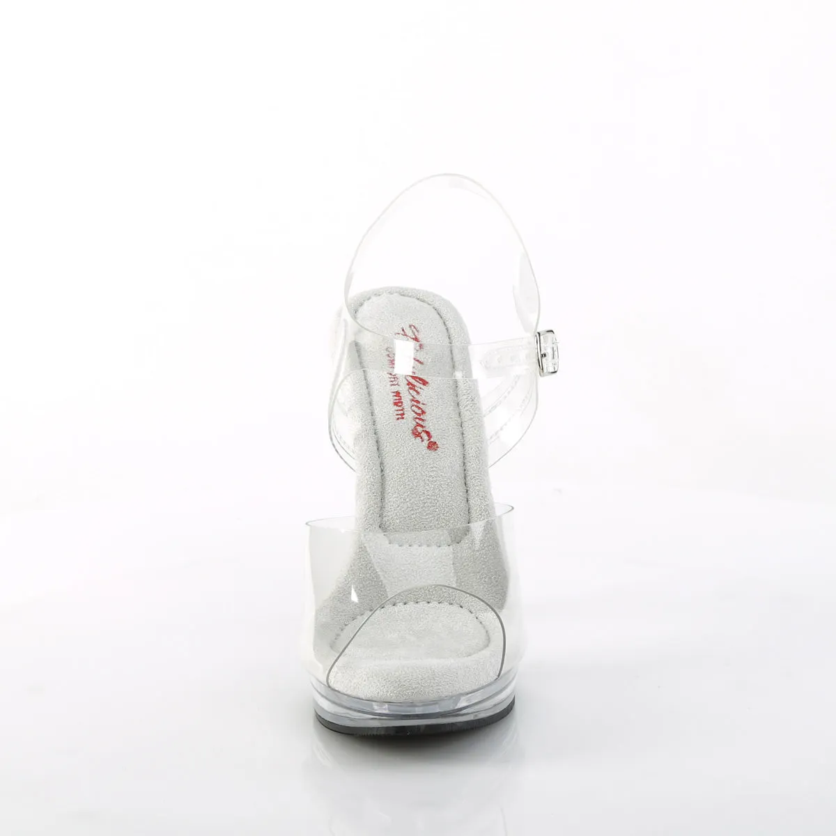 GLORY-508 Fabulicious 5" Glory Clear Sexy Shoes (Posing Shoes)
