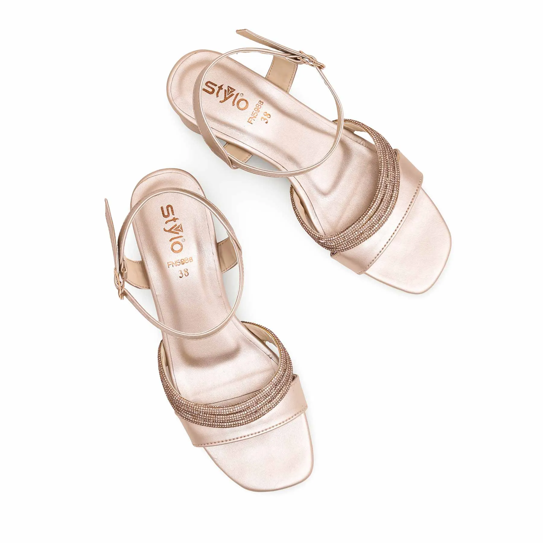 Golden Fancy Sandal FN5988