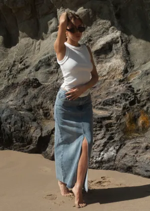 Hadley Denim Skirt