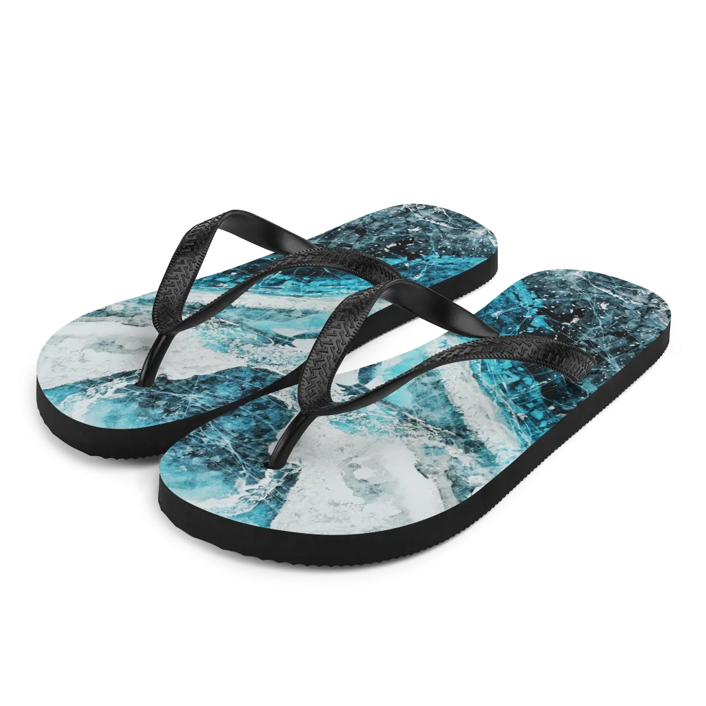 Ice Shot Flip-Flops