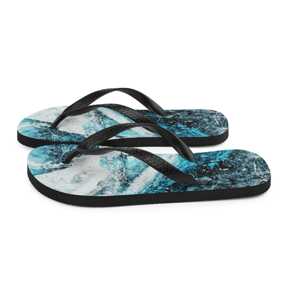 Ice Shot Flip-Flops