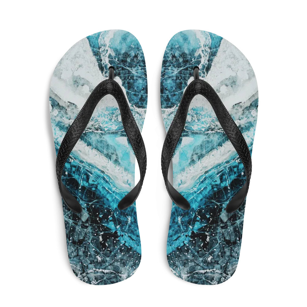 Ice Shot Flip-Flops
