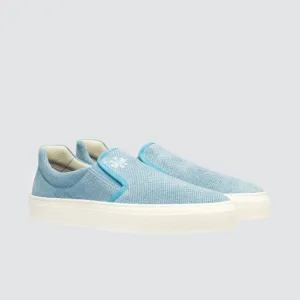 JACOB COHËN - SNEAKER SLIP ON - LIGHT BLUE
