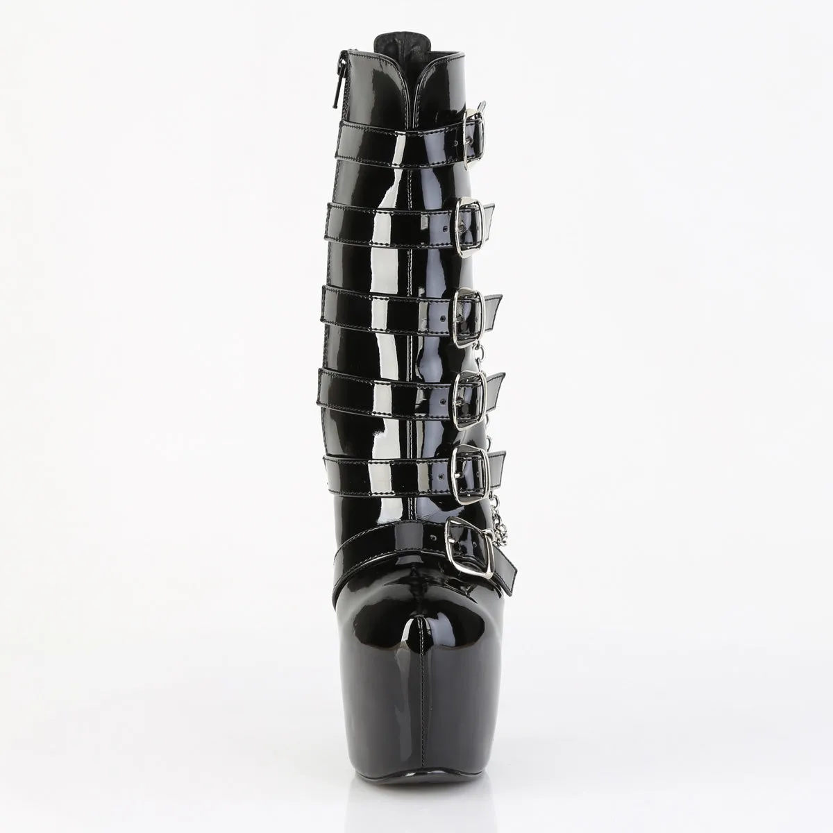 JUBILANT-1015 Pleaser Black Patent Sexy Platform Shoes (Pole Dancing Heels)