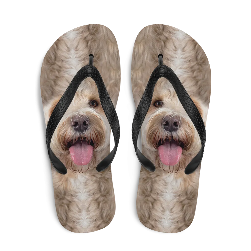 Labradoodle Dog Flip-Flops
