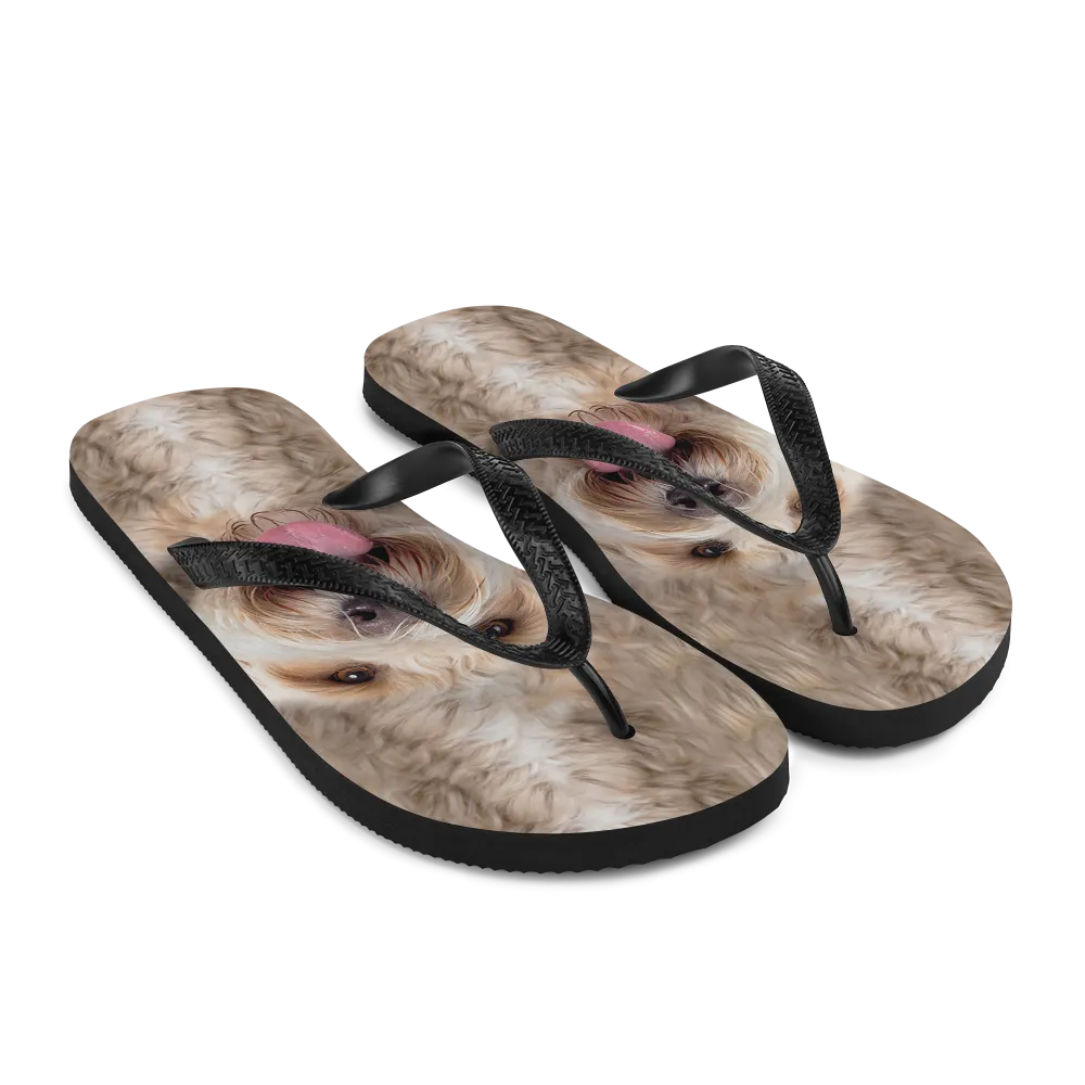 Labradoodle Dog Flip-Flops