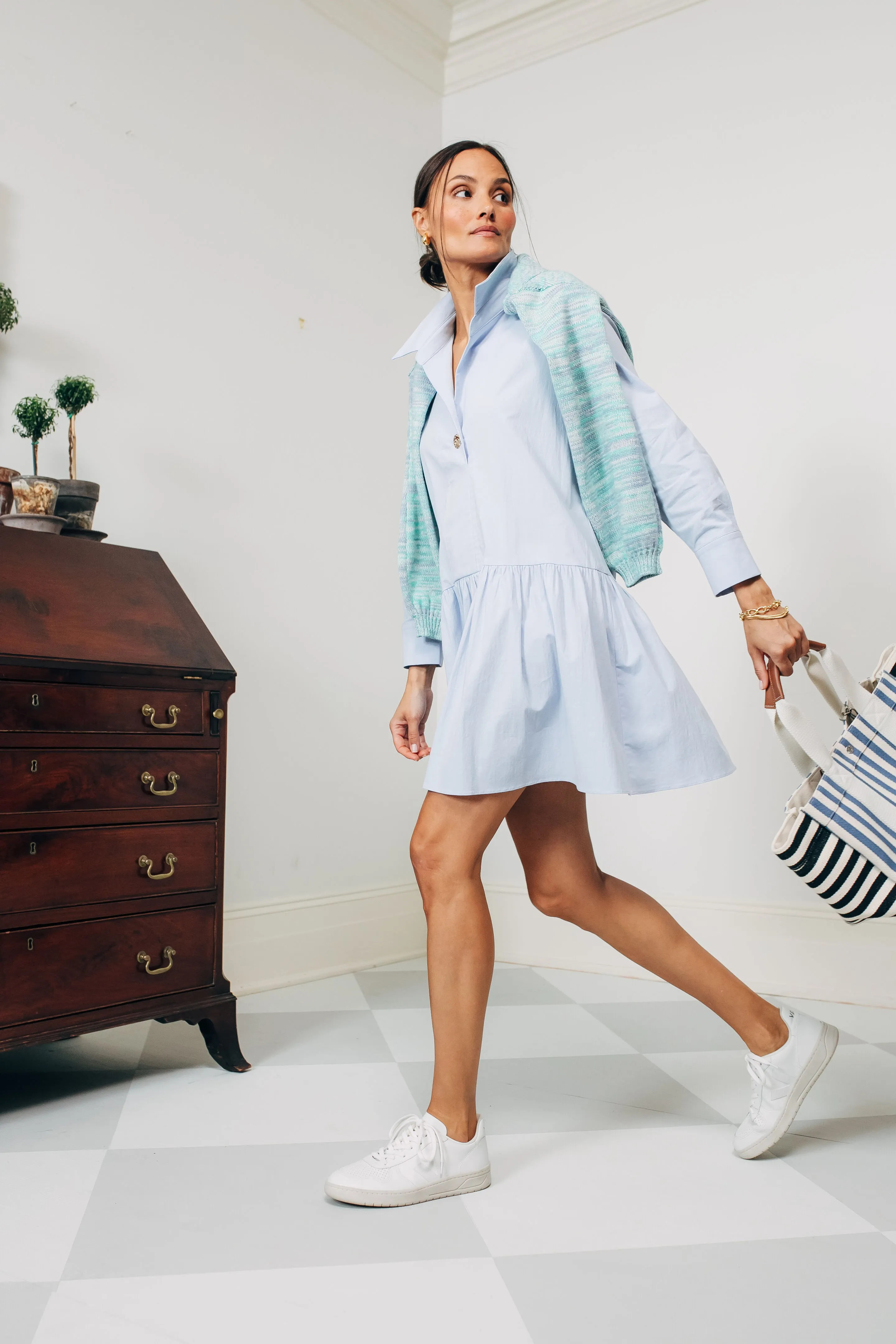 Light Blue Cleia Dress