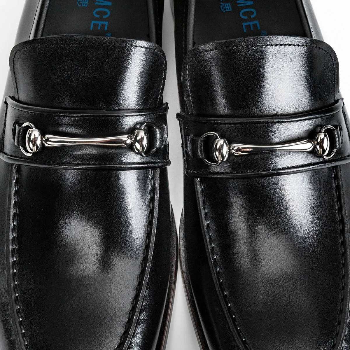 luxury buttermilk skin loafers men dress shoes