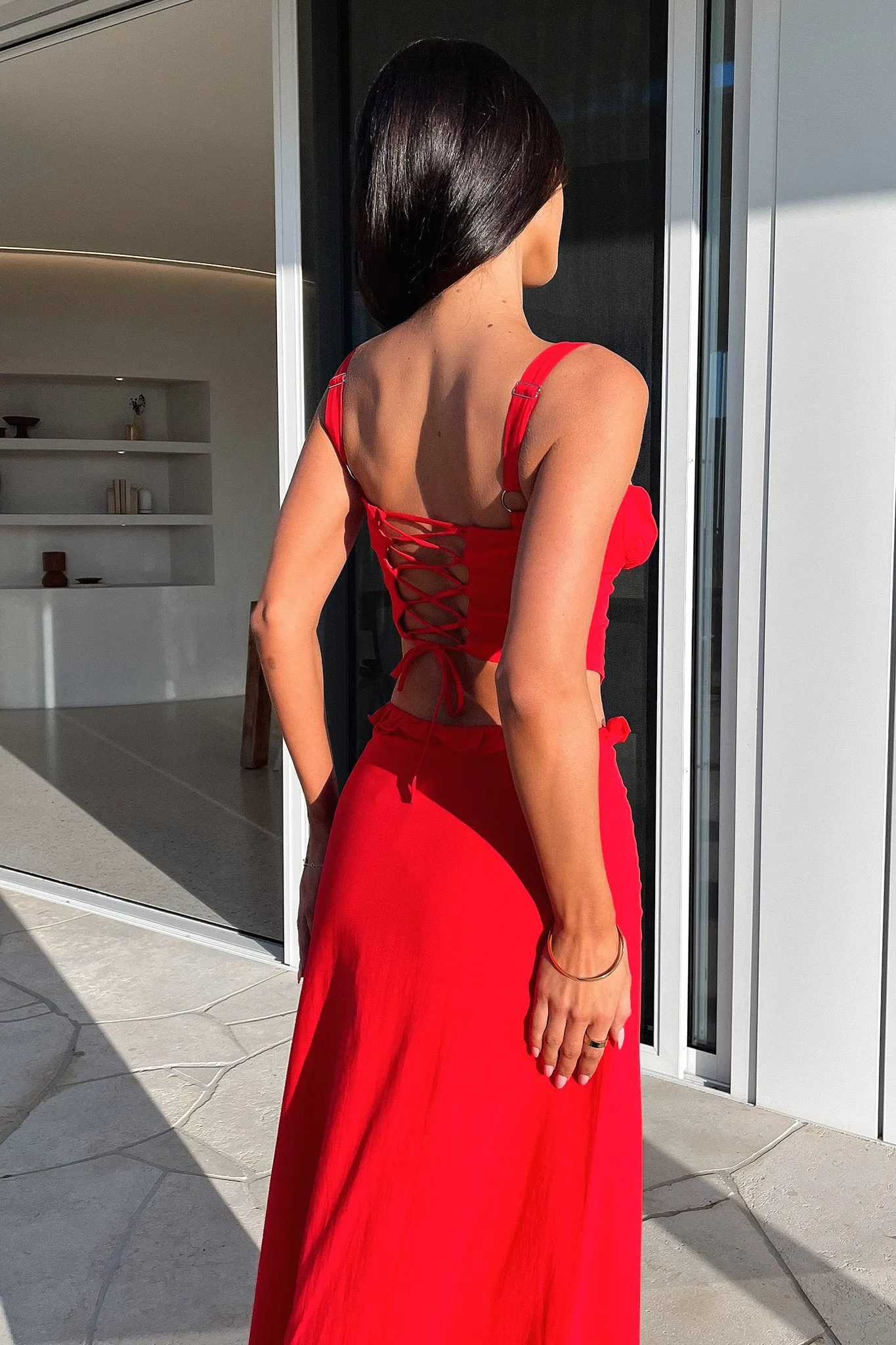 Nakia Top - Red