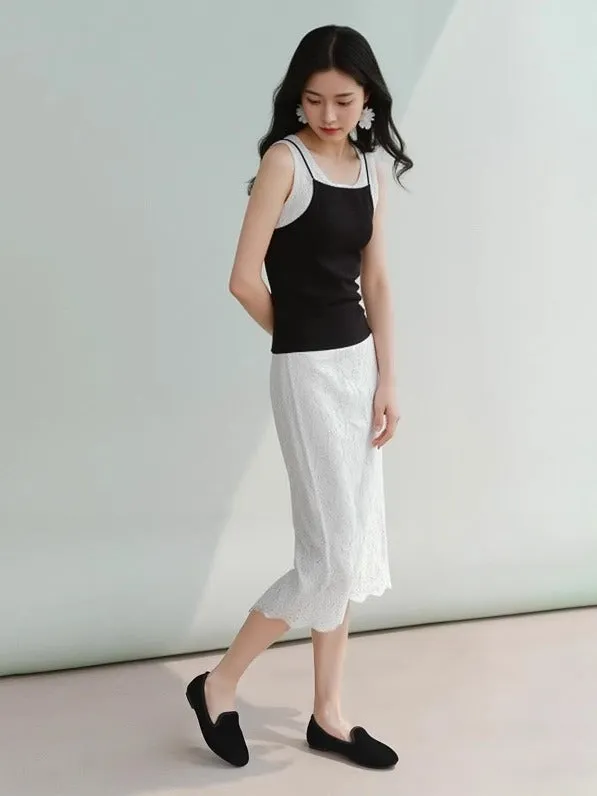 New plain imported velvet women's shoes European and American fashion trends large size loafers one-legged handmade slip-on shoes