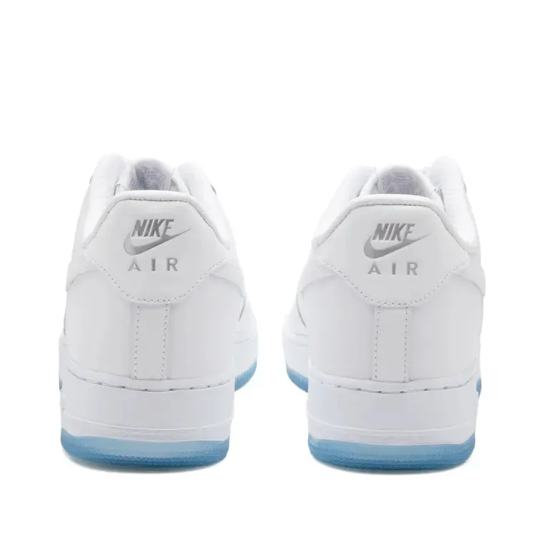 NIKE AIR FORCE 1 LOW - WHT / SILVER