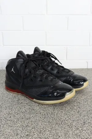NIKE Jordans 16.5 Team Black & Varsity Red Sneakers (11)