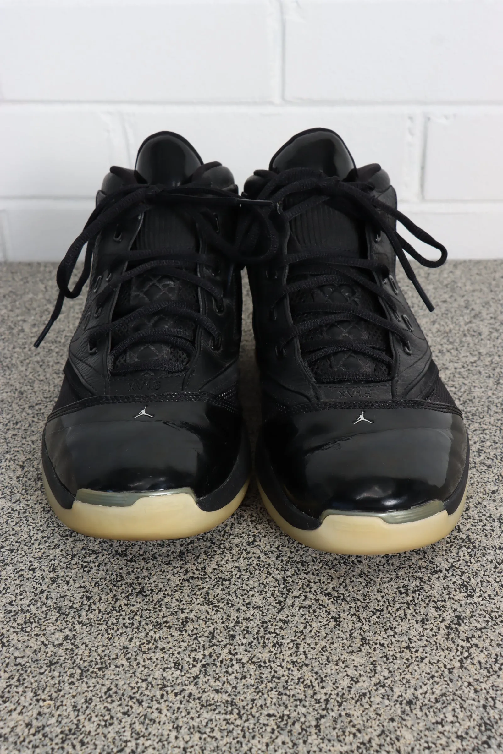 NIKE Jordans 16.5 Team Black & Varsity Red Sneakers (11)