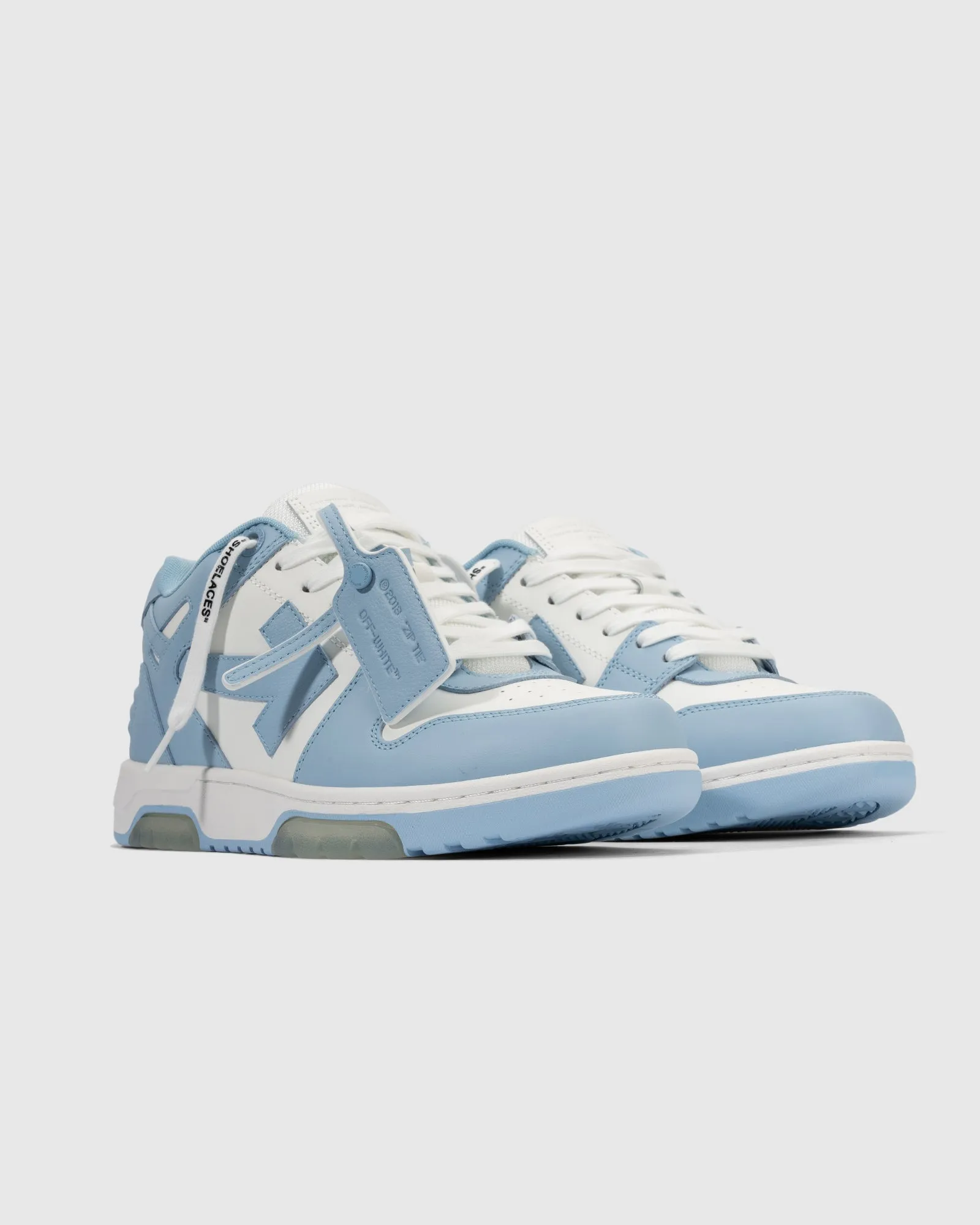OUT OF OFFICE SNEAKER "WHITE/LIGHT BLUE"