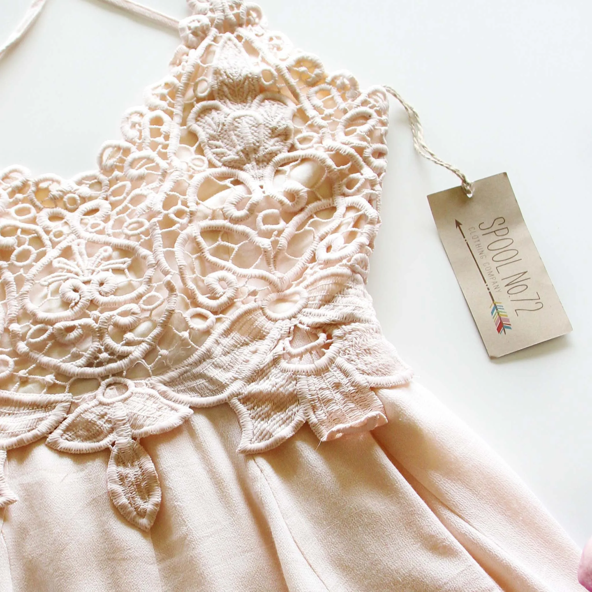 Palm Desert Lace Romper