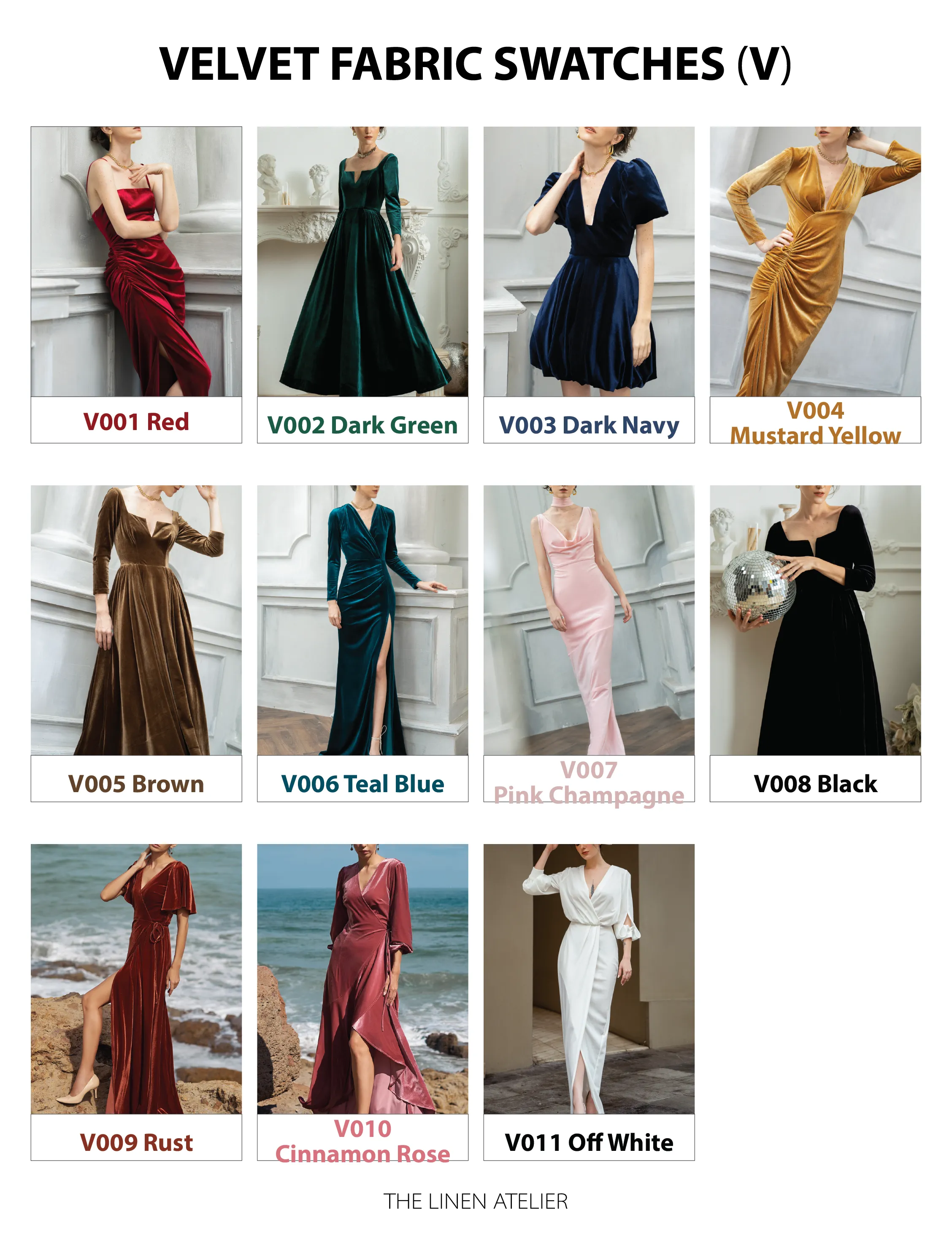 PAULINA Velvet Cocktail Dress