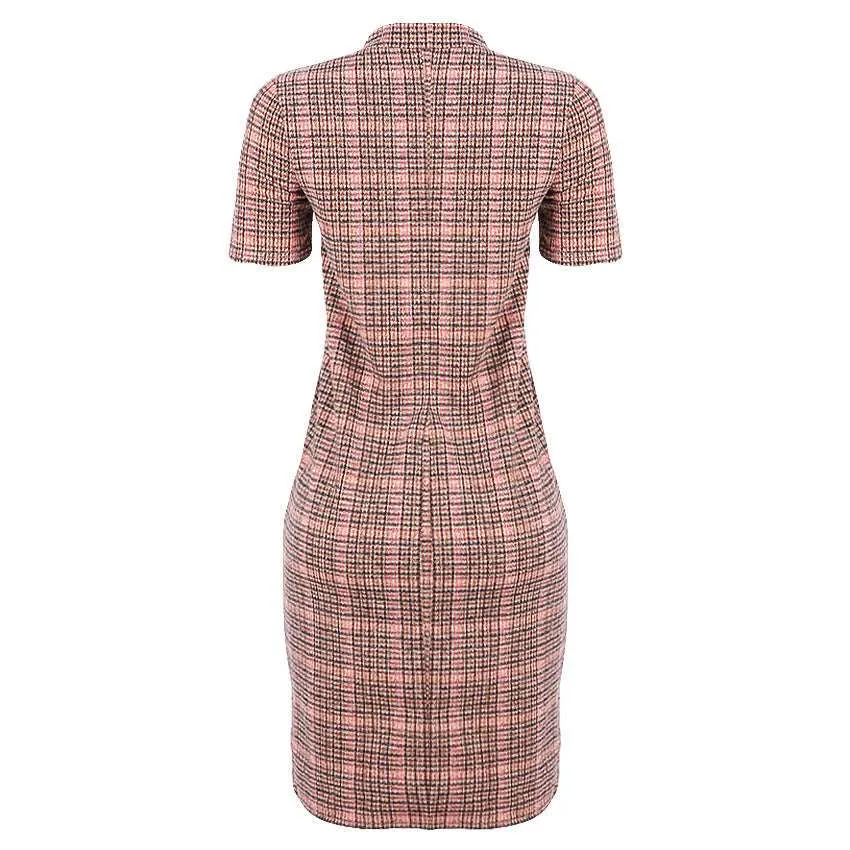 REDTAG Casual Plaid Dress for Women