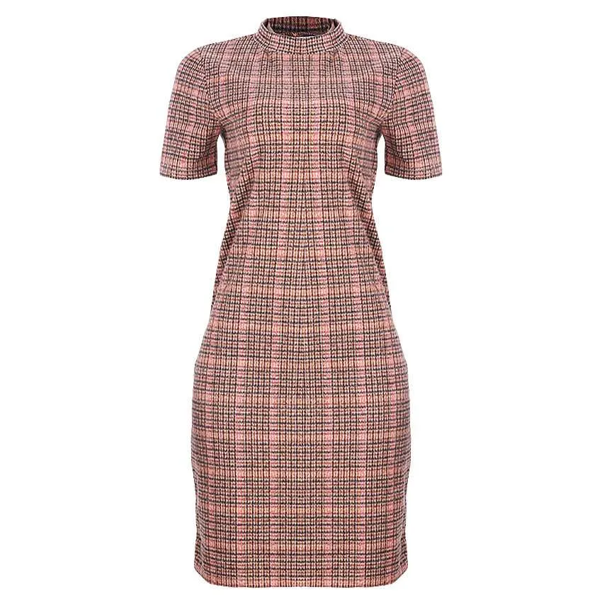 REDTAG Casual Plaid Dress for Women