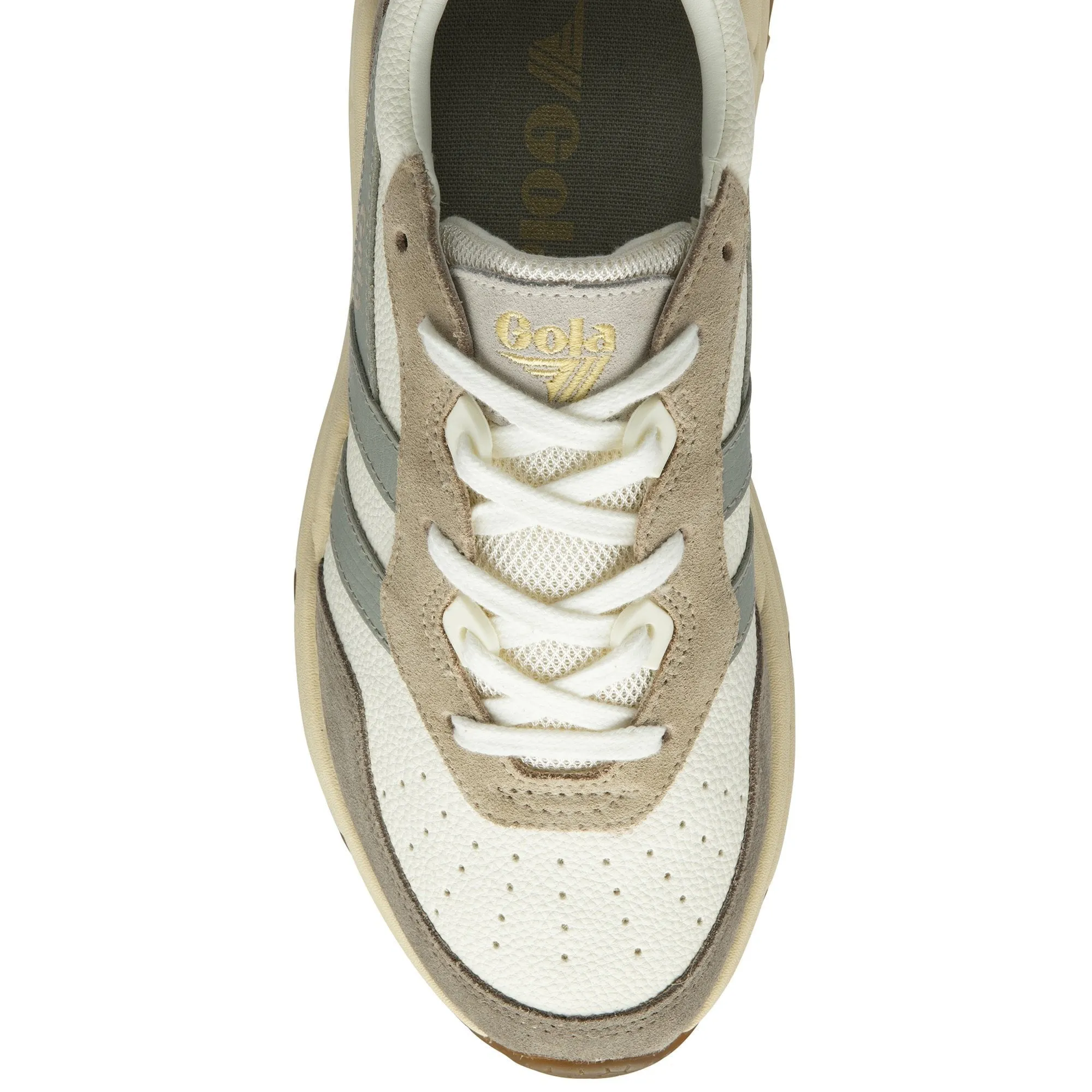Saturn Quadrant Sneaker (Off White/Rhino/Lt. Grey)