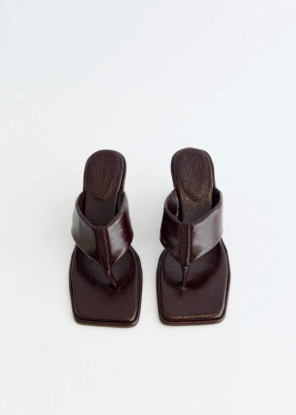 Soft Thong Contour Wedge Heels