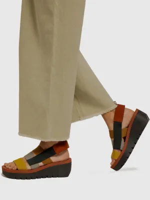 Strappy Sandals YERE847FLY MULTI (BRICK)