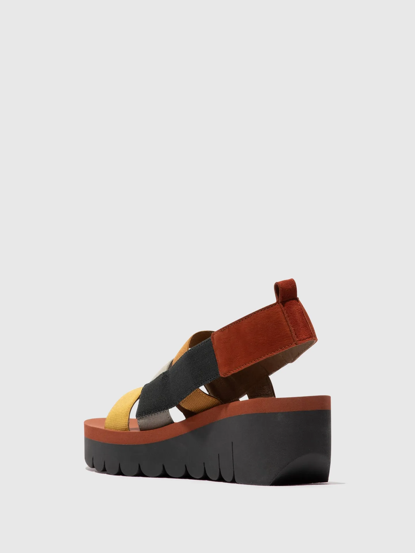 Strappy Sandals YERE847FLY MULTI (BRICK)