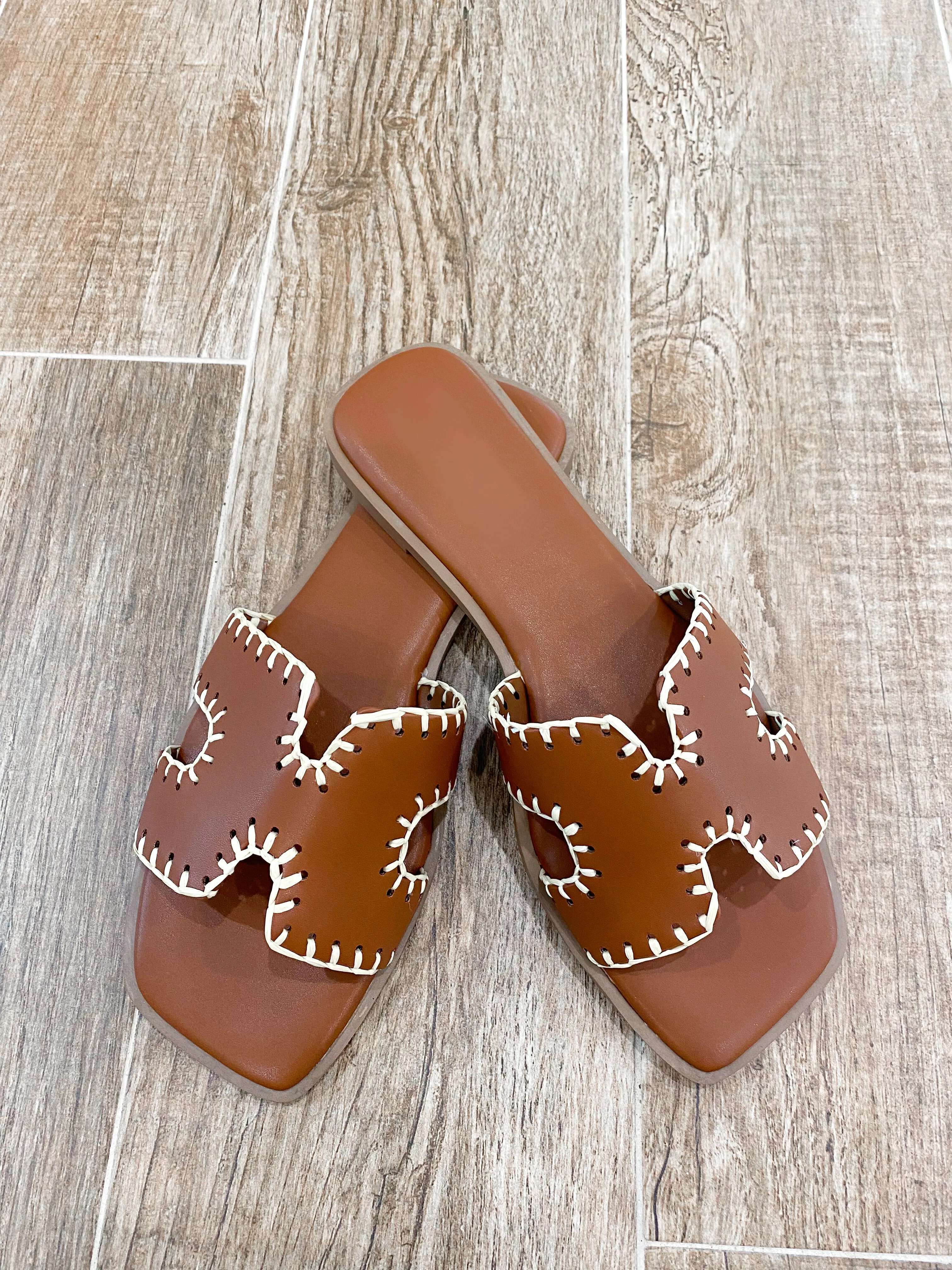 The Barcelona Sandal Tan